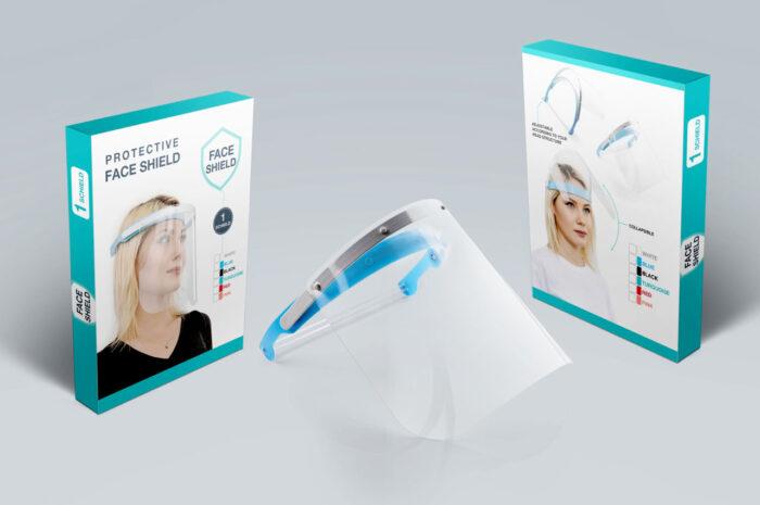 flowflex covid self test kits face-shields
