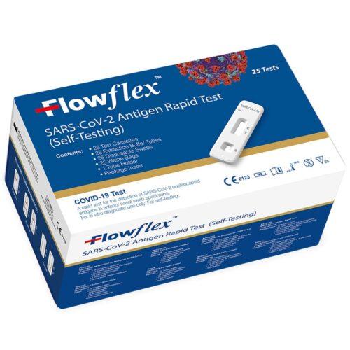 Flowflex COVID-19 Antigen Home Test – 25 Test Packs