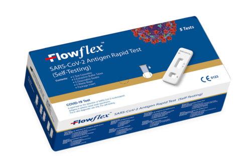 Flowflex Covid-19 Antigen Rapid Test - 190 x 5 Test Packs