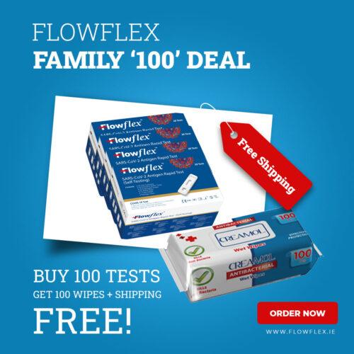 Flowflex Covid-19 Antigen Rapid Test - 100 pack
