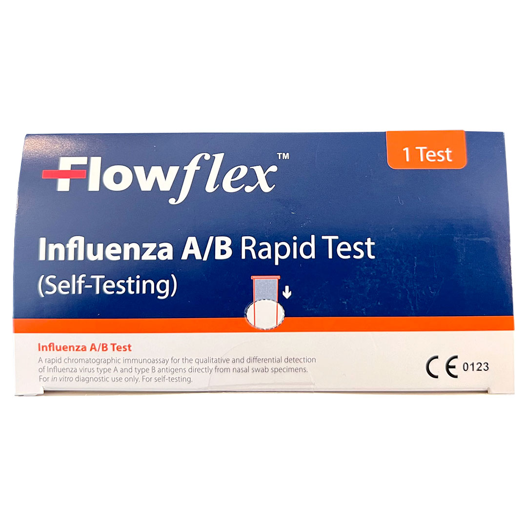 Flowflex Influenza A/B Rapid Test (Self-Testing) 100 Pieces - Shipping Included